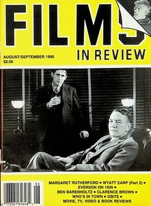 Films in Review Magazine August/September 1990 Gabriel Byrne Albert Finney - Foto 1 di 2