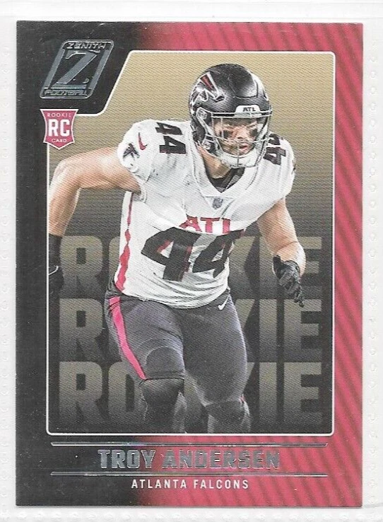 Troy Andersen Atlanta Falcons 2022 Zenith Football Rookie #164 - Image 1 of 1