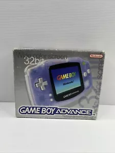 Glacier Original Nintendo Gameboy Advance Box & Manual ONLY! NO CONSOLE! EUR! - Picture 1 of 12