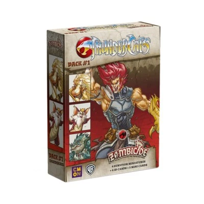 ZOMBICIDE: THUNDERCATS PACK #1 Board Game Miniatures CMON NIB - Image 1 of 2