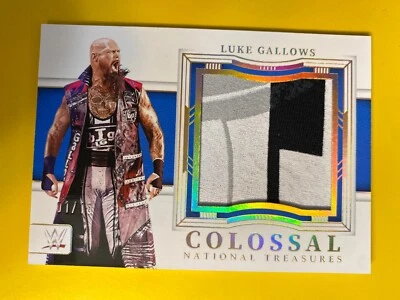 RS31607 2024 National Treasures WWE Colossal Materials Luke Gallows #01/10 - Image 1 of 2