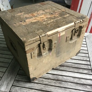 Alte Munitionskiste Holz - Bild 1 von 6