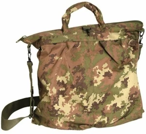 BORSA PORTA CASCO VOLO MILITARE MILTEC MIMETICO VEGETATO 13826042 PILOTA SOFTAIR - Foto 1 di 4