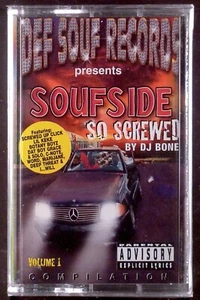 SEALED Various, DJ Bone – Soufside So Screwed RARE TEXAS SCREW RAP '98 - Picture 1 of 3
