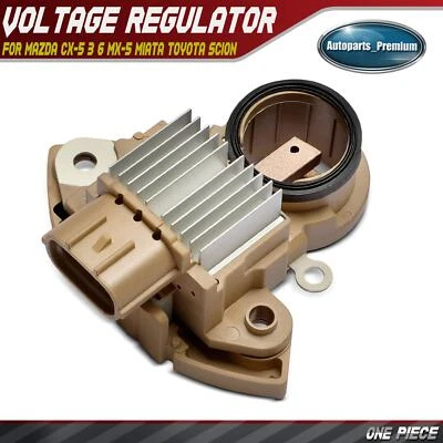 适用于马自达 CX-5 3 6 MX-5 Miata CX-3 丰田 Yaris Scion iA 的发电机调节器 — 第 1/4 张图片