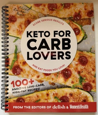 Keto For Carb Lovers: 100+ Amazing Low-Carb, High-Fat Recipes & 21-Day Meal Plan - Image 1 of 3