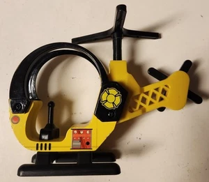 2011 KidKraft Black & Yellow Fire Rescue Helicopter Wood & Plastic. Pre-owned  - Picture 1 of 3