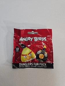 Angry-Birds Danglers Fun Pack Mini-Figura Pegatinas Hoja Teléfono Colgador Serie 1 - Imagen 1 de 2