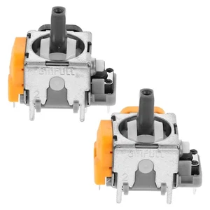2 Pcs Elektromagnetischer Rocker Joystick-Steuerung Computerzubehör - Afbeelding 1 van 12