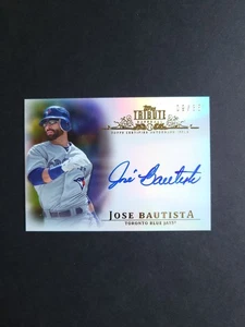 2013 Topps Tribute - Autograph Jose Bautista #TA-JBA /35 - Bild 1 von 4