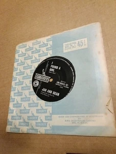 Jan And Dean ‎– I Found A Girl  7".  NM - Picture 1 of 4