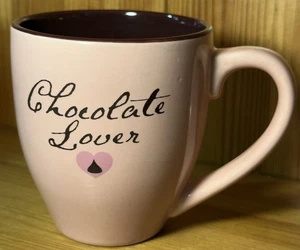 Hershey’s - Taza de cerámica de 3,5” Chocolate Lover’s - Rosa y marrón - Hershey Kiss - Imagen 1 de 10