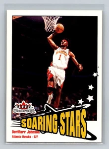 2002-03 Fleer Tradition Soaring Stars #221 DerMarr Johnson Atlanta Hawks - Picture 1 of 2