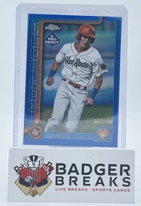 Debut Topps Pro 2025 - Aidan Smith #PDC-181 lámina azul #/150 Hot Rods MS - Imagen 1 de 2
