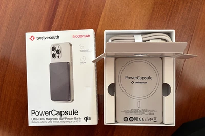 Banco de alimentación Twelve South PowerCapsule 10000 mAh (gris oscuro) Foto 1 de 2