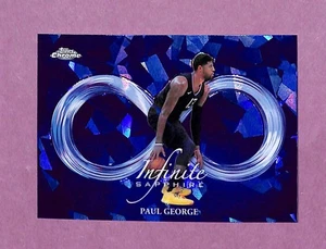 2023-24 Topps Cromo Zafiro Paul George Infinite #I-3 Estuche Hit SSP - Imagen 1 de 2