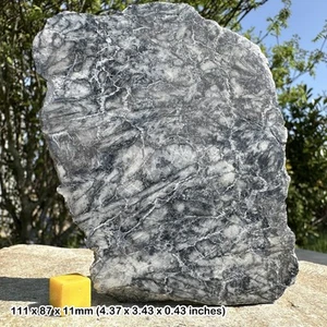 Rebanada pulida de pinolita (losa) - cristal de pinolita natural y hermoso de - Imagen 1 de 1