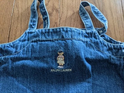 Jersey de mezclilla Ralph Lauren para niñas talla 4 Foto 1 de 3