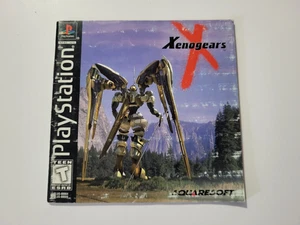 Xenogears Sony PlayStation 1 PS1 Original nur Handbuch mit Registrierungskarte intakt - Bild 1 von 4