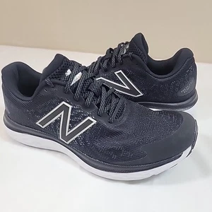 New Balance Fresh Foam 680v7 M680LB7 Mens Black Lace-Up Running Shoes Size 8.5 - Picture 1 of 6