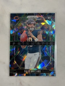 NFL Caleb Williams Rookie 2024 Panini Prizm Prismatic Insert Green Ice #1 Bears - Bild 1 von 2