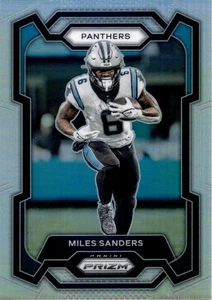 2023 Panini Prizm - Miles Sanders #44 Silver Prizm  - Picture 1 of 2