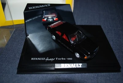 NOREV RENAULT FUEGO 1980 NOIRE REF 77 11 216 694 1/43  NEUF BOITE NEW BOX - Photo 1/3
