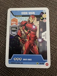 Iron Man Sparkle Foil 2022 Marvel Mission Arena 167/192 - Picture 1 of 1