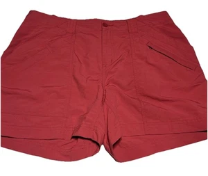 ROYAL ROBBINS pantaloncino nylon donna taglia 12 tasche elasticizzato escursionismo outdoor rosa - Foto 1 di 13