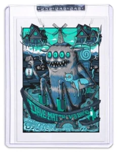 Dave Matthews Band Poster Setlist Trading Card Gorge WA N3 9/3/23 Jim Mazza DMB - Picture 1 of 8
