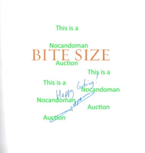 SIGNED FRANCOIS PAYARD BITE SIZE AUTOGRAPHED BOOK SIMPLY SENSATIONAL DESSERTS - Picture 1 of 3