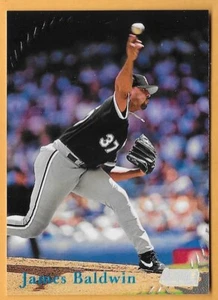 JAMES BALDWIN CHICAGO WHITE SOX #167 - TOPPS STADIUM CLUB CASI NUEVO - COMO NUEVO 1998 - Imagen 1 de 2