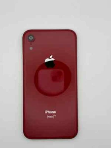 Coque arrière de remplacement pour iPhone Xr - Style OEM (Rouge) - Photo 1 sur 3