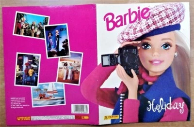 BARBIE . ALBUM DI FIGURINE COMPLETO BARBIE HOLIDAY+BUSTINA - PANINI 1999 - Immagine 1 di 2