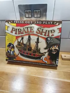 Stampa E Gioca Nave Pirata Con Libro Fatto 58cm x 51cm - Top That - Foto 1 di 5