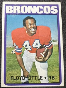 1972 TOPPS FLOYD LITTLE (BRONCOS) #50 EX - Picture 1 of 2