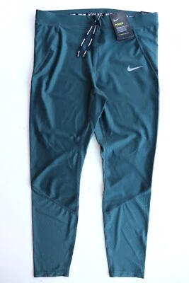 NIKE POWER SPEED COOL DRI FIT RUNNING TIGHTS - DEEP JUNGLE 891013-328 WOMEN XL - Image 1 of 4