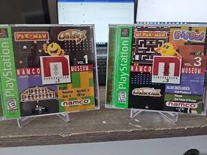 Namco Museum Vol. 1 & Vol. 3 (Sony PlayStation 1 PS1) CIB Cracked Case Vol. 1 - Picture 1 of 5