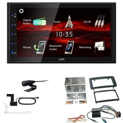 JVC KW-M180DBT DAB+ für Volkswagen VW T5 Transporter 2003-2015 rechtwinkling - Bild 1 von 4