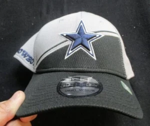 Dallas Cowboys 2023 New Era Sideline 39Thirty Flex Fit Hat GRAY SMALL/MEDIUM - Picture 1 of 2