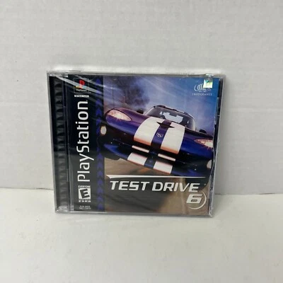 Test Drive 6 PlayStation 1 PS1 Video Game New Sealed - Image 1 of 4