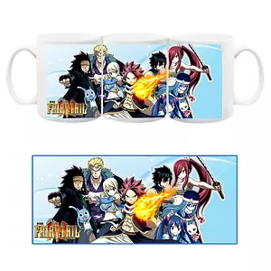 Fairy Tail Natsu Lucy Happy Gajil Erza Tazza Ceramica Mug Cup Anime Manga - Imagen 1 de 1