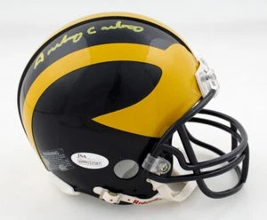 Anthony Carter Signed Michigan Wolverines Mini Helmet (JSA) - Picture 1 of 4