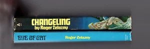 2 Roger Zelazny Changeling And Eye of Cat HCDJs BC Editions - Picture 1 of 3