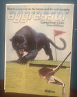 Vintage Wilson Aggressor Competition Golf Clubs Jaguar Ad Print C786