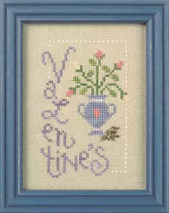 Valentine's F13 by Lizzie Kate cross stitch pattern - Picture 1 of 1