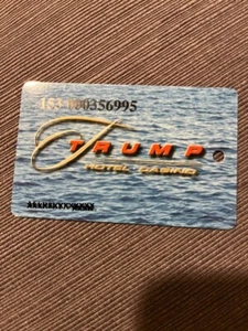 Tarjeta de máquina tragamonedas Trump Casino Riverboat Gary Indiana 2 - Imagen 1 de 2