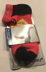 NEW ASICS Running Lite Show Socks Men M Medium women men -low cut NEW NWT YY22 - Picture 1 of 4