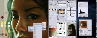 GIMP Portable 2024 installed on USB stick Photo Editing Software Graphic design - Image 1 of 4