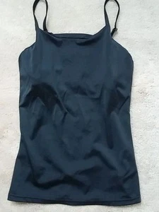 Balera Black Stretch Shelf-bra Dance Top Sz SA - Picture 1 of 4